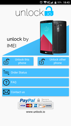 Unlock your LG phone by code APK 2.0 Download for Android.