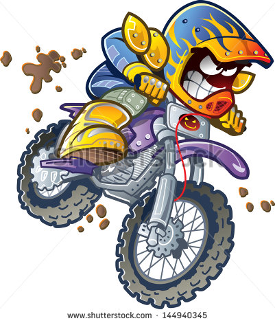 Dirt Bike Helmet Clipart.