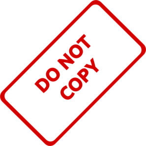 Do Not Copy Stamp Clip Art at Clker.com.