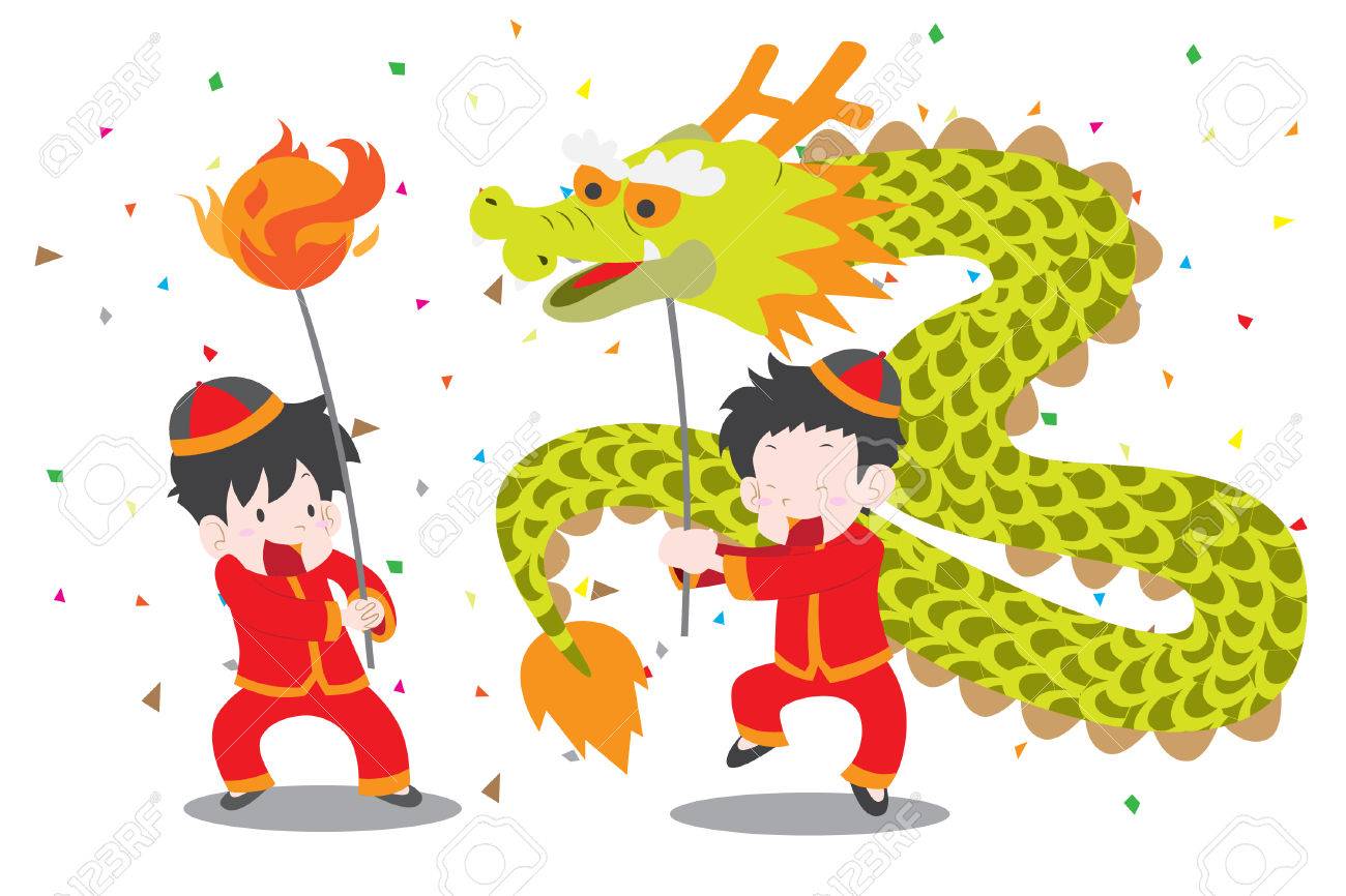 Dragon Clipart Lion Dance.