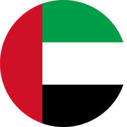 The United Arab Emirates flag clipart.