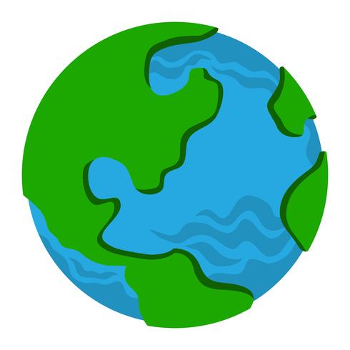 Globe Earth Planet graphic.