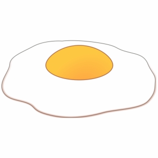 Egg Clipart Sunny Side Up.