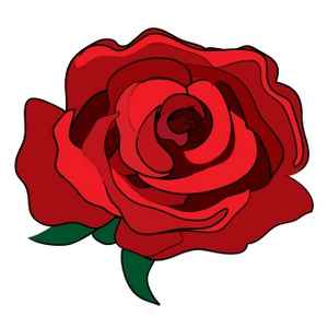 English rose clipart.