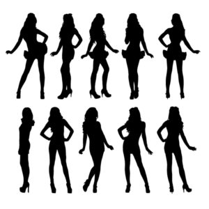 Fashion Model Silhouette Clip Art at GetDrawings.com.