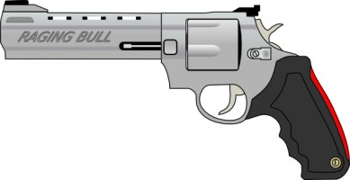 Handgun Clipart.