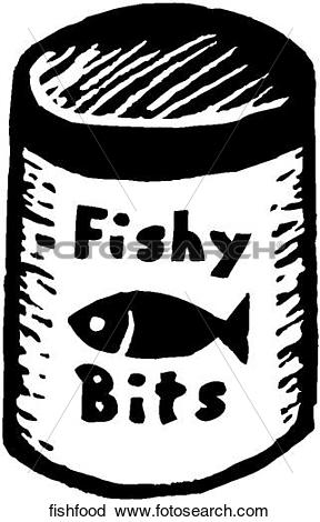 Clipart of Fish Food fishfood.