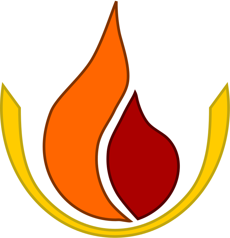 Free Clipart: Flame logo.