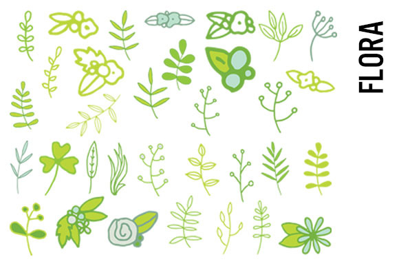 Flora Clipart.