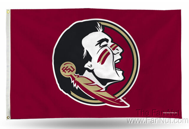 Florida State Seminoles NEW LOGO FSU RICO 3x5 Flag w/grommets Banner  University.