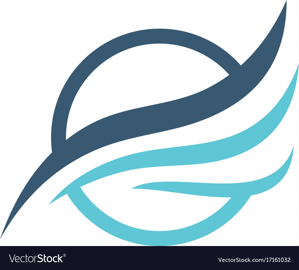 Water air flow logo.