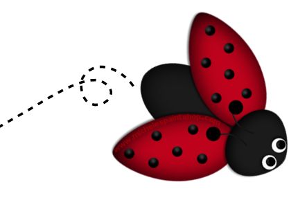 Flying bug clipart.