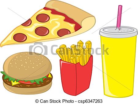 Food Items Clipart.