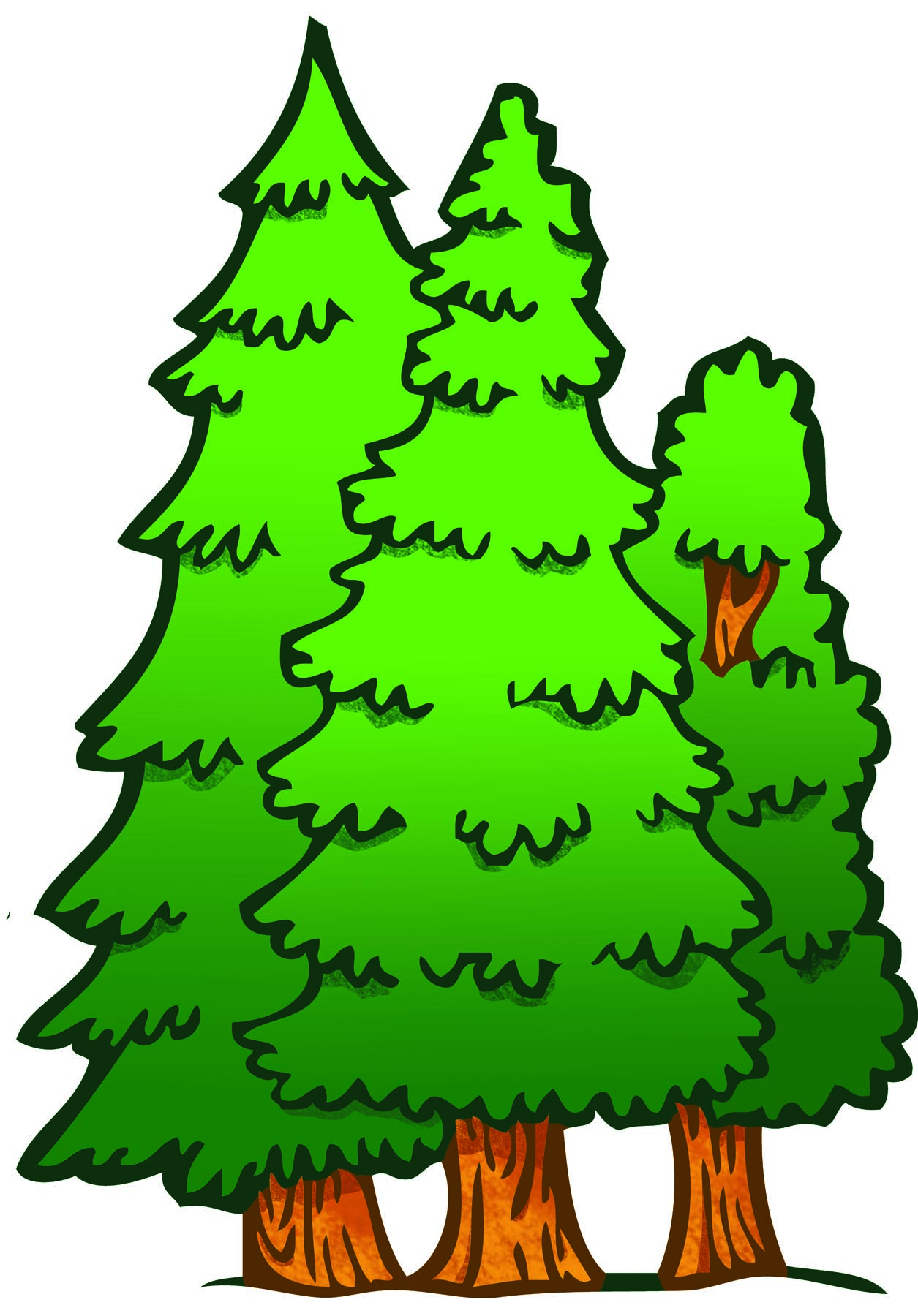 Clipart Of Forest.