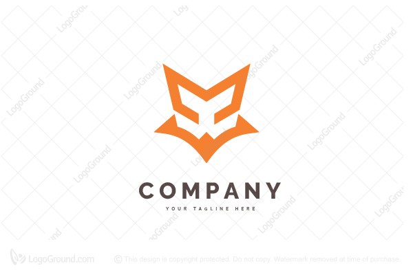 Exclusive Logo 106949, Fox Head Logo.