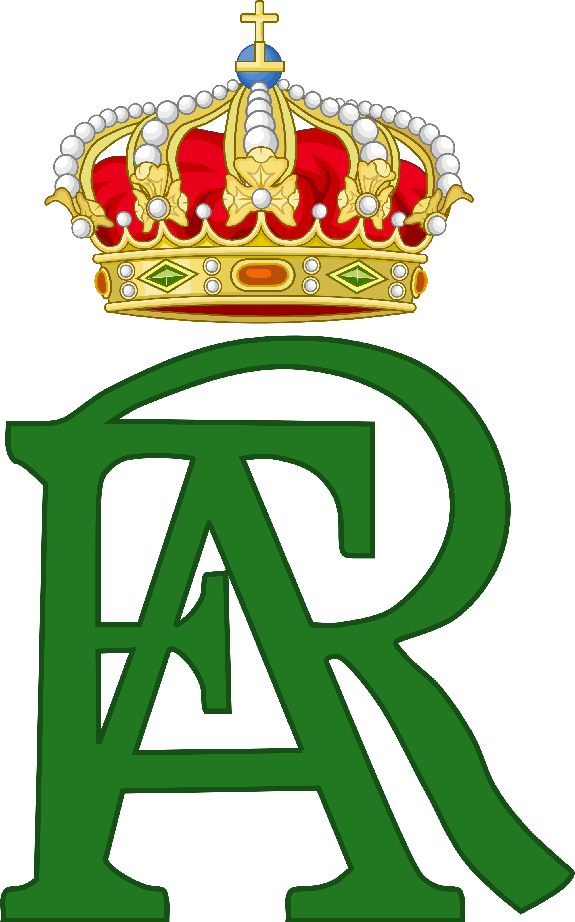 File:Royal Monogram of King Frederick Augustus III of Saxony.