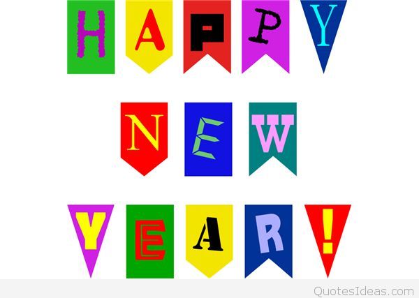 Free clip art Happy new year 2016.