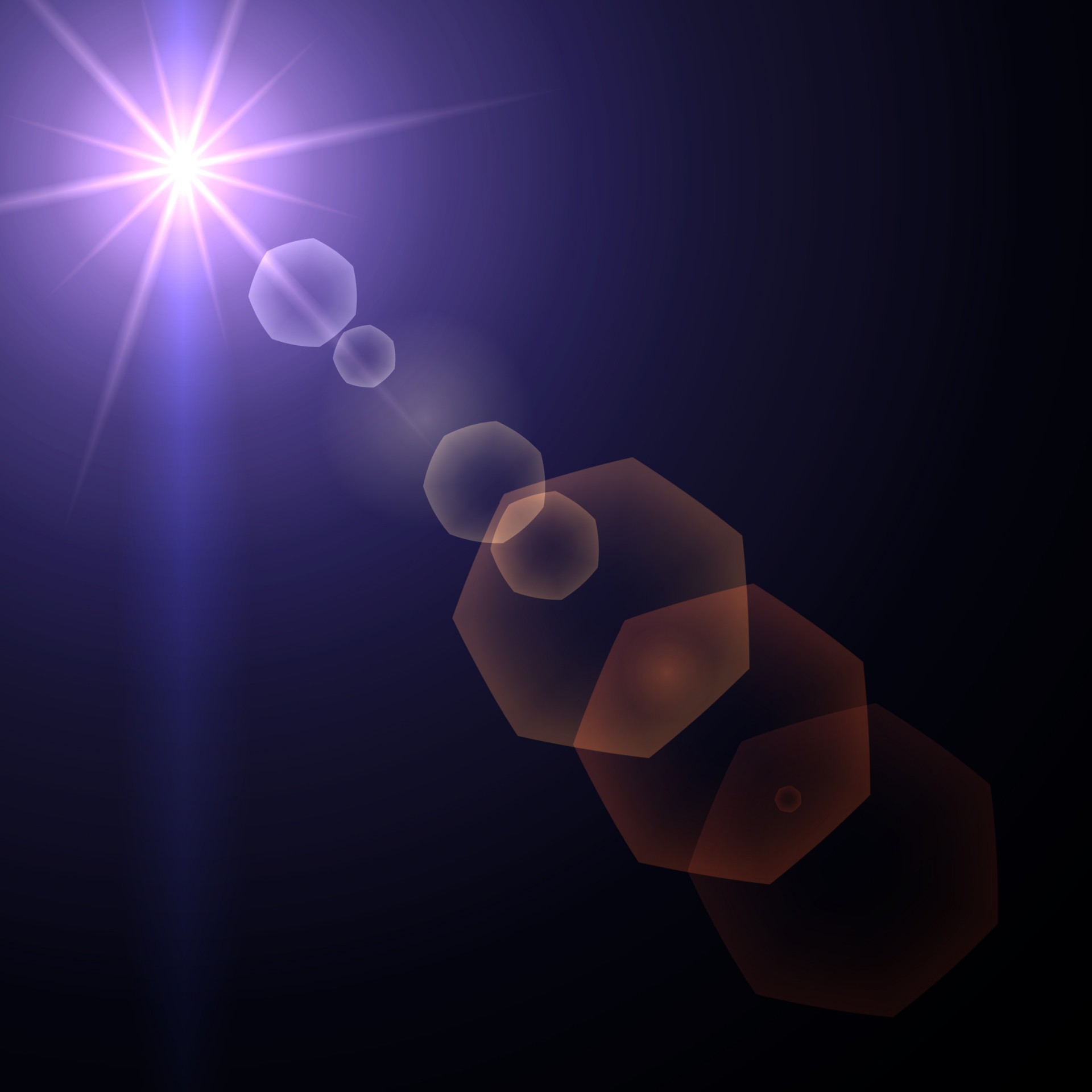 Lens Flare Clipart.