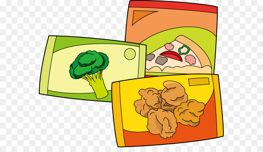 Frozen Food Cartoon png download.