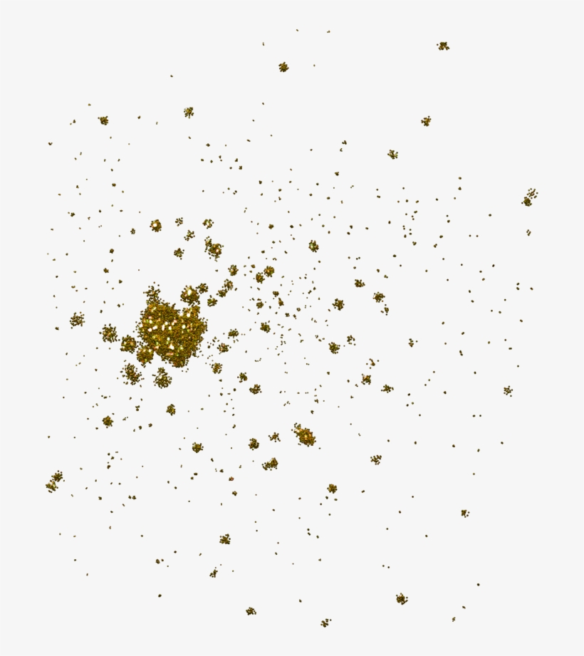 Glitter Clipart Gold.