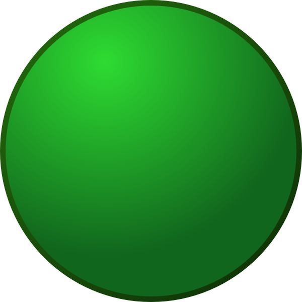 Round Green Clip Art at Clker.com.