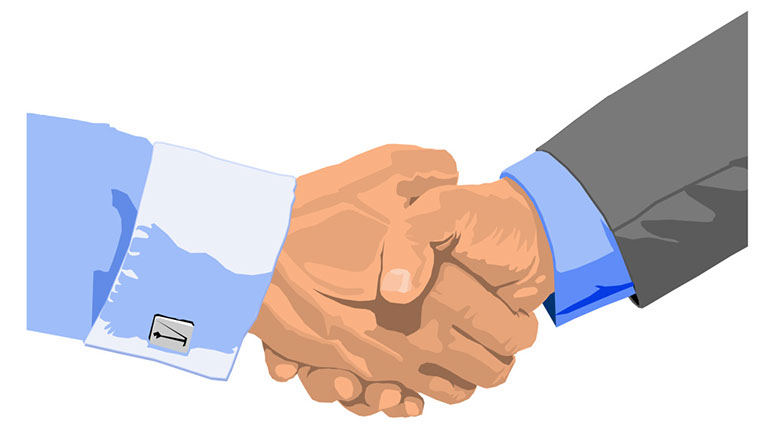 Handshake Clipart.