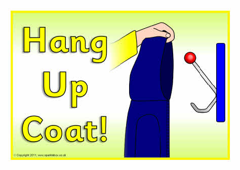 Download hang up jacket clipart Coat Cloakroom Clip art.