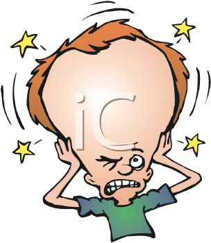 Headache clipart.