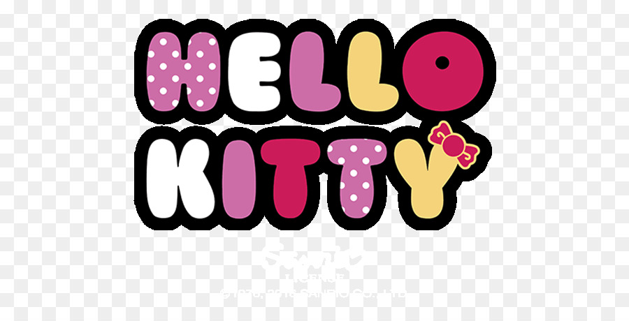 Hello Kitty Logo png download.