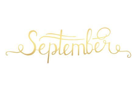 Hello September Clipart Images.