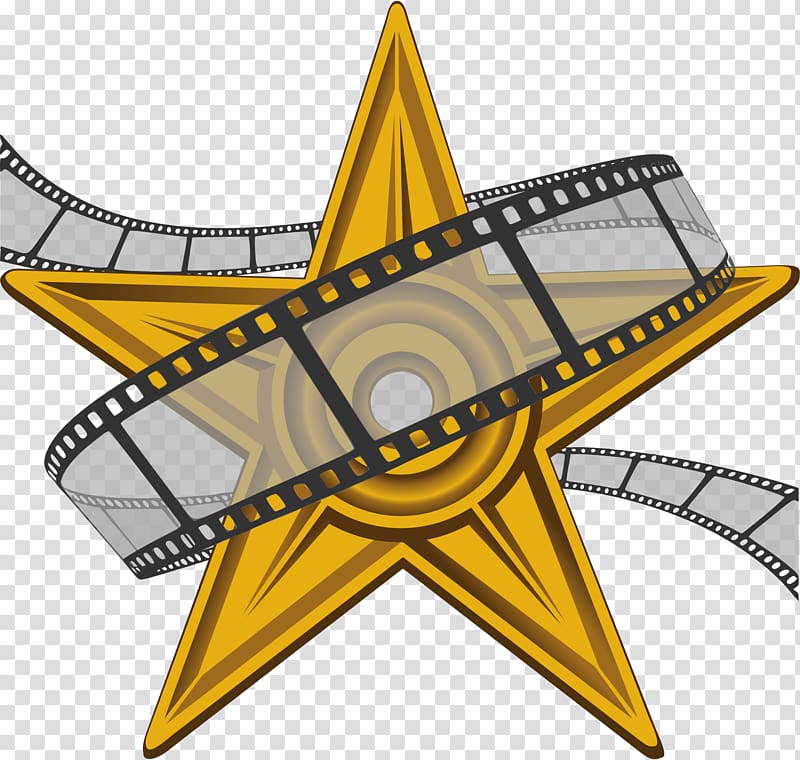 Yellow star illustration, Film festival Documentary film.