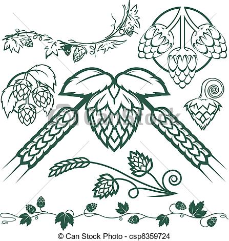 Hops Illustrations and Clip Art. 15,140 Hops royalty free.