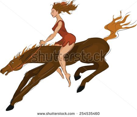 Equestrienne Stock Photos, Royalty.