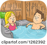 Hot springs clipart.