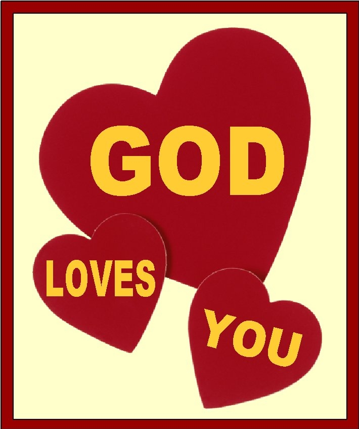 Clipart god loves you.