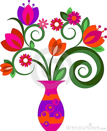 Flower Vase Clip Art.