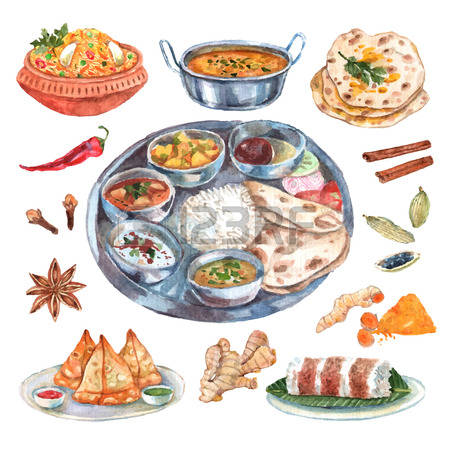 4,550 Indian Food Cliparts, Stock Vector And Royalty Free Indian.