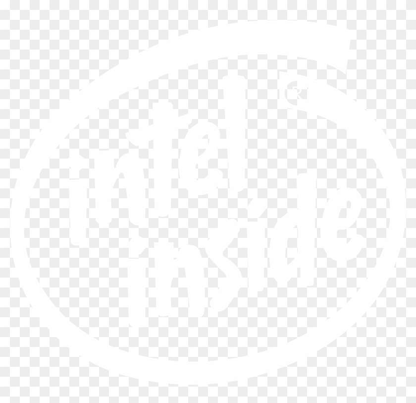 Intel Inside Logo Black And White.