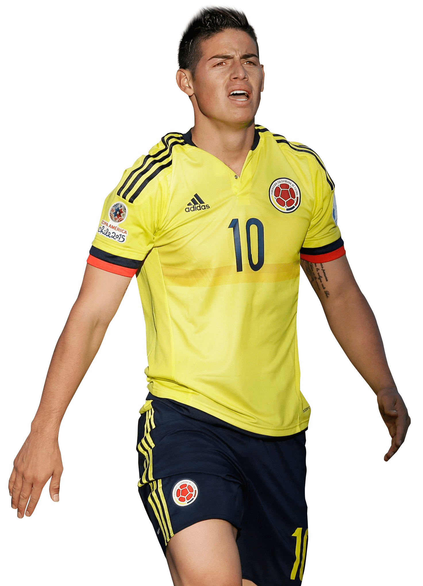 James Rodríguez Exhausted transparent PNG.