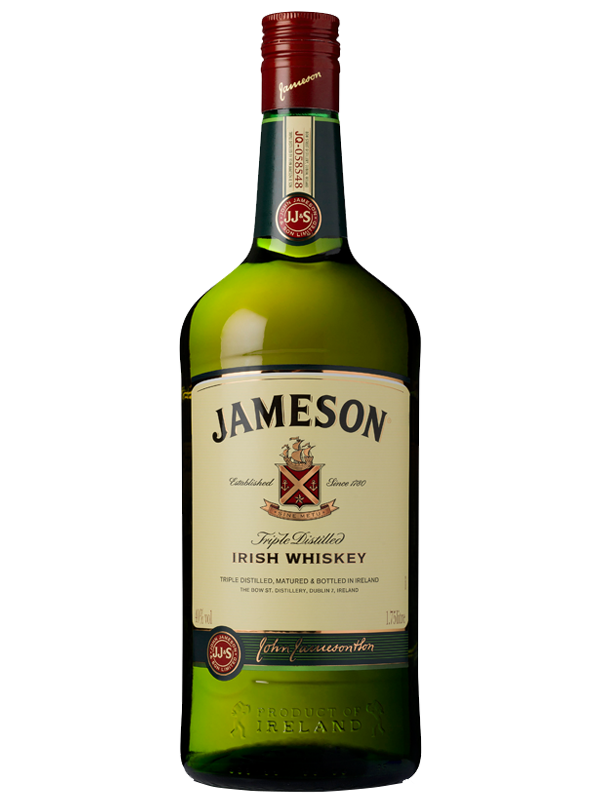 Jameson Irish Whiskey 1.75L.