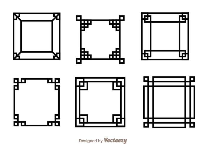 Japanese Square Frame.