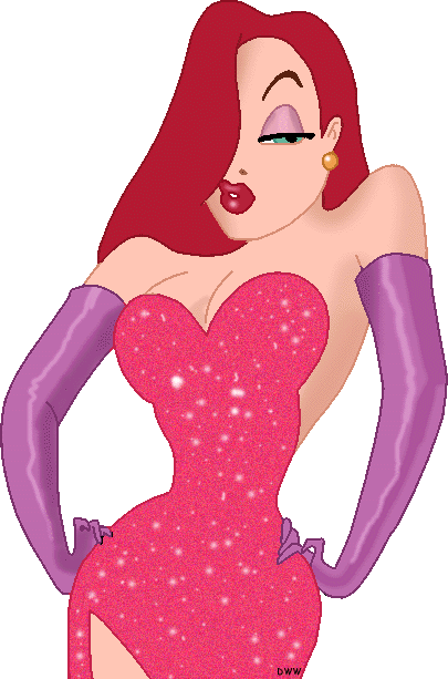 Roger Rabbit & Jessica Rabbit Clip Art.