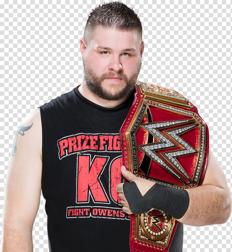 Kevin Owens Universal Champion transparent background PNG.