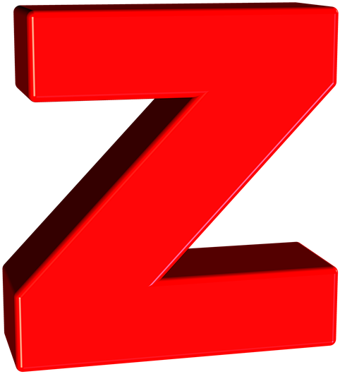 HD 3d Letter Z Png , Free Unlimited Download #1540374.