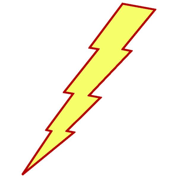 Free Lightning Clipart.