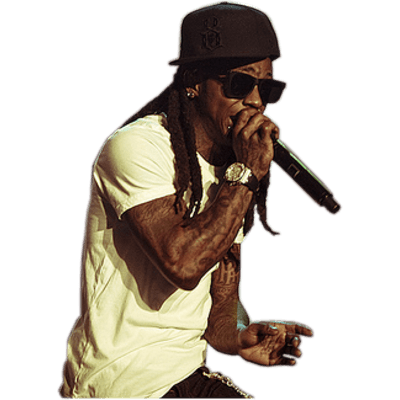 Lil Wayne Hi Mom transparent PNG.