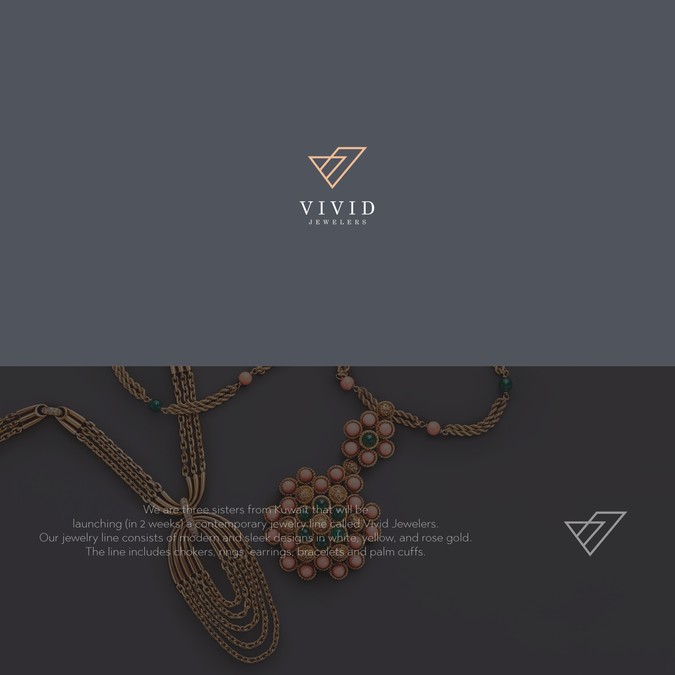 Jewelry Logo for Modern Kuwaiti Brand.