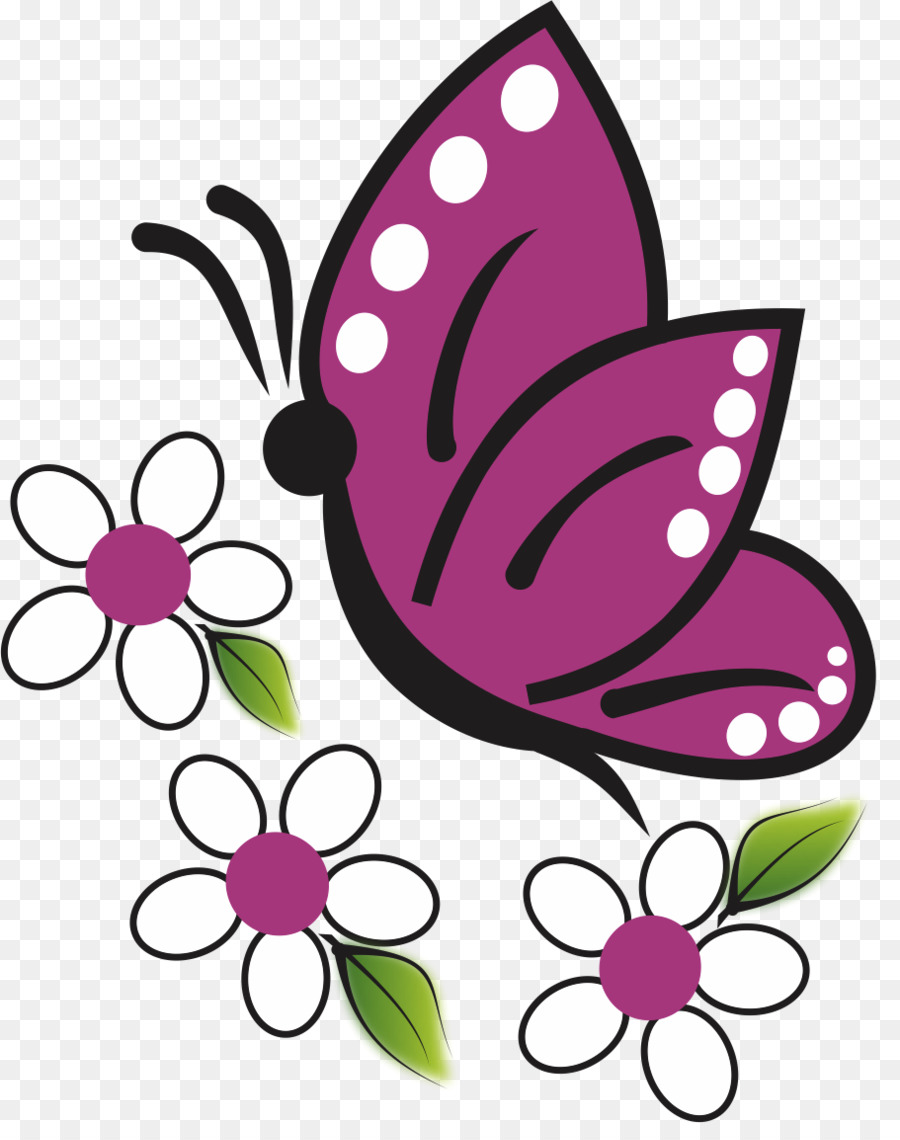 Flower Line Art clipart.