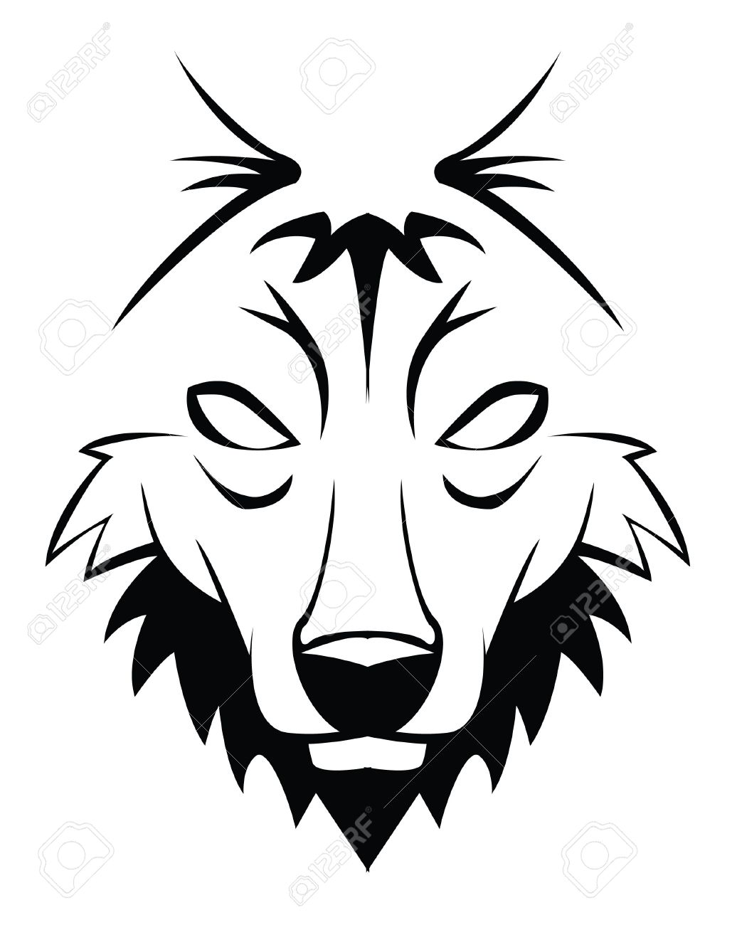 Lone Wolf Clipart.