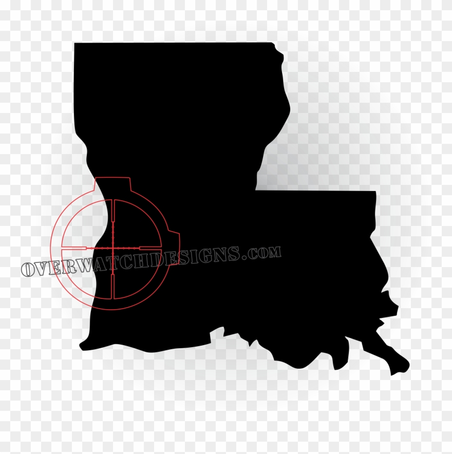 Louisiana New Map Clipart (#1478891).